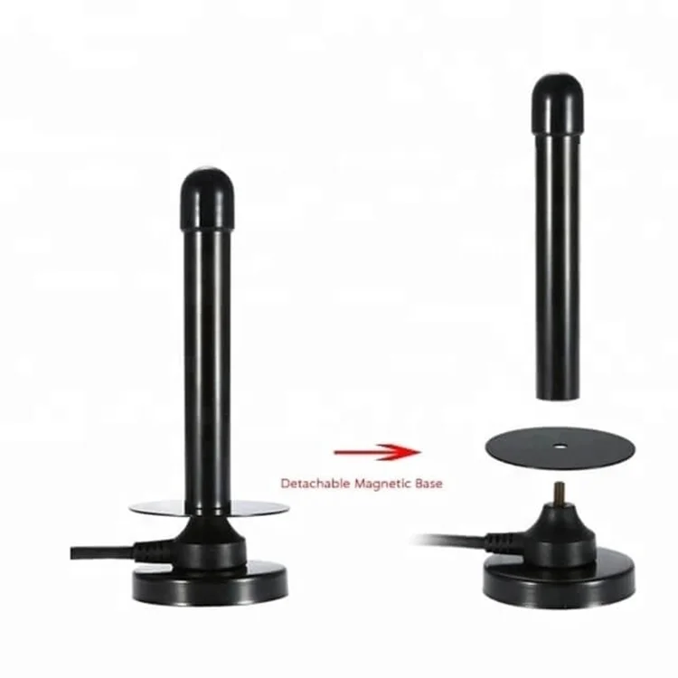 25dBi VHF UHF Антенна цифровая HDTV антенна tv uhf с магнитным