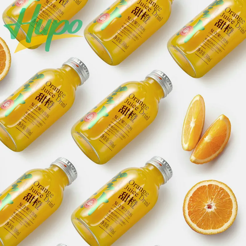 Бренд HUPO 300 мл стакан 100% натуральный апельсиновый сок выбранный Концентрат яблочного сока