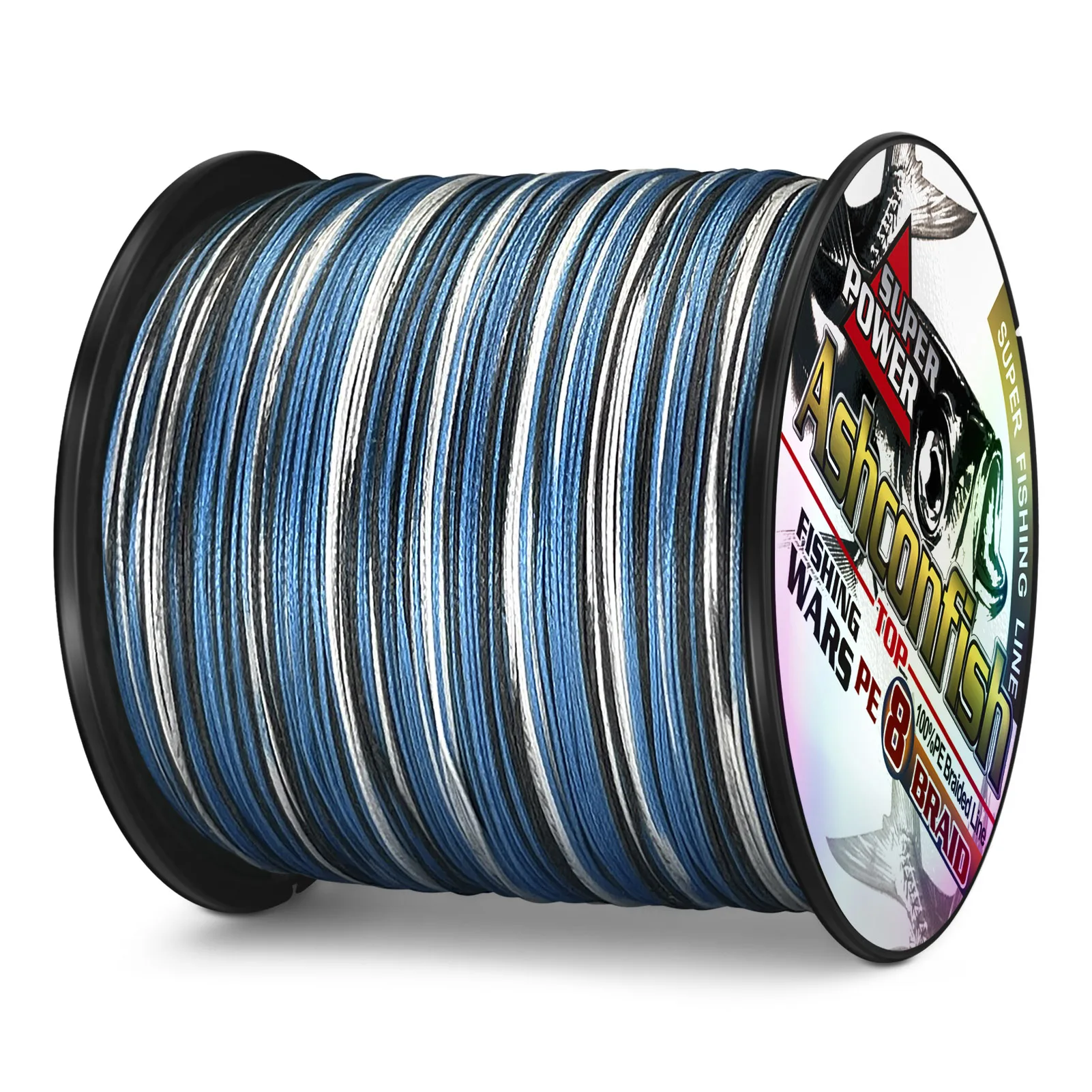100m 10 LB-300LB 8 Strand Braided Fishing Line Camouflage Pe Main Line 500m 1000m Pe Strong 8 Weaves Braided Fishing Rope
