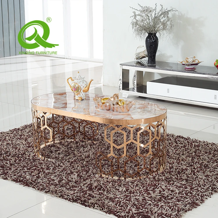 
Modern Beautiful Marble Dubai Coffee Table 