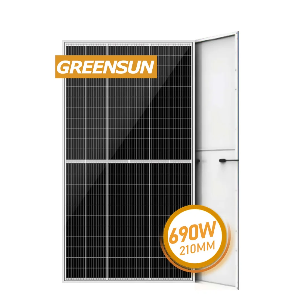 Alibaba top panels factory monocrystalline solar panel 690w
