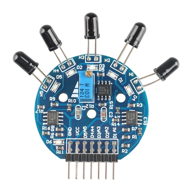 Factory Five Ways Fire Detection Sensor Alarm Flame Detector Sensor Fire Sensor Module