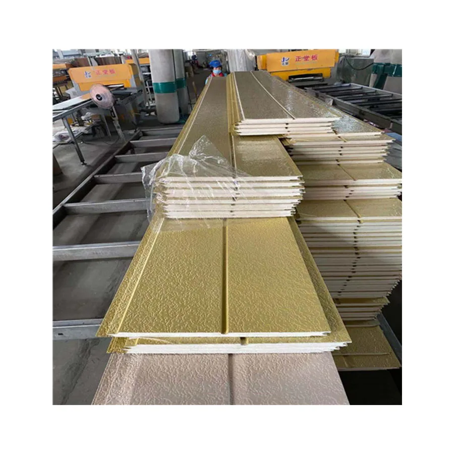 Insulated panels seconds insulation panels board wall metal carved sandwich panel