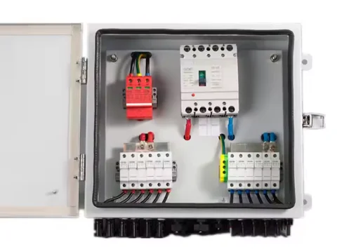 Customized 4-In-2-Out 1000v DC PV Combiner Box for Homeuse Solar Energy System Solar Related Products