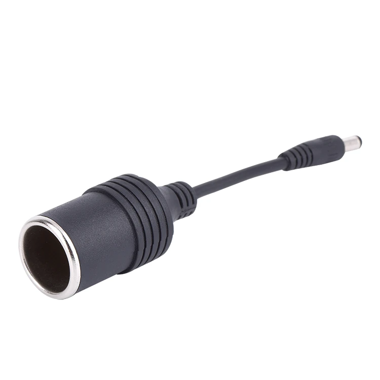Cigarette Lighter Cable to DC 5.5 x 2.1mm Male Plug to Car Cigarette Lighter Socket Cable Female Connector Adapter Cable
