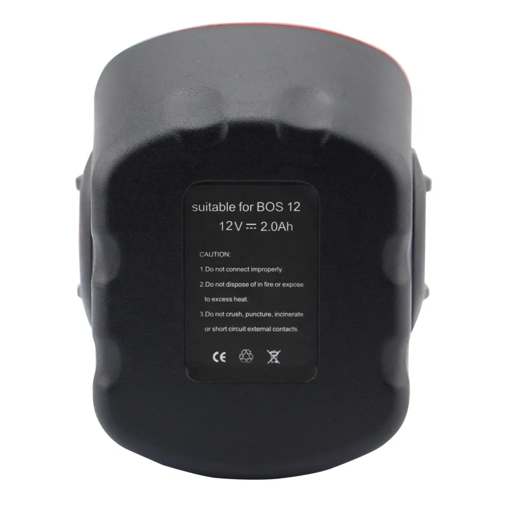 GDR12V, PSR 12, PSR12-2 12V Ni-Mh/Ni-Cd cordless Power Tools Battery Pack Replacement for Bosch Battery 12V 3Ah