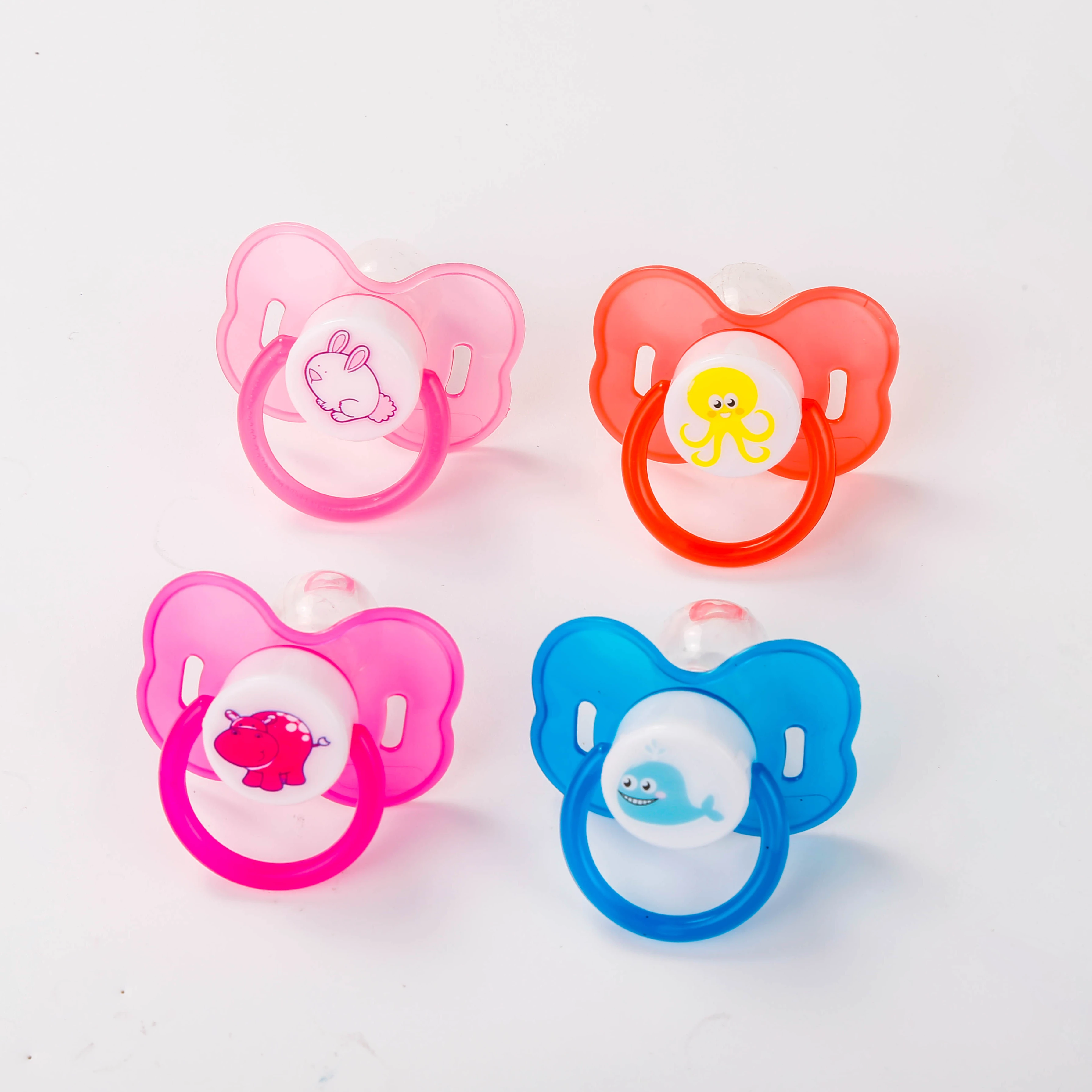 Amazon 100 Food Grade Baby Teething Pacifier New Products Non Toxic BPA Free Silicone Silicon Bag Latex OEM Circle Nail Clip