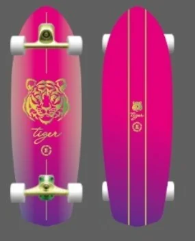 Factory Wholesale Custom Surf Skateboard 7ply Canadian Maple Skateboard High Precision Titanium Integrated ABEC-11 Bearing