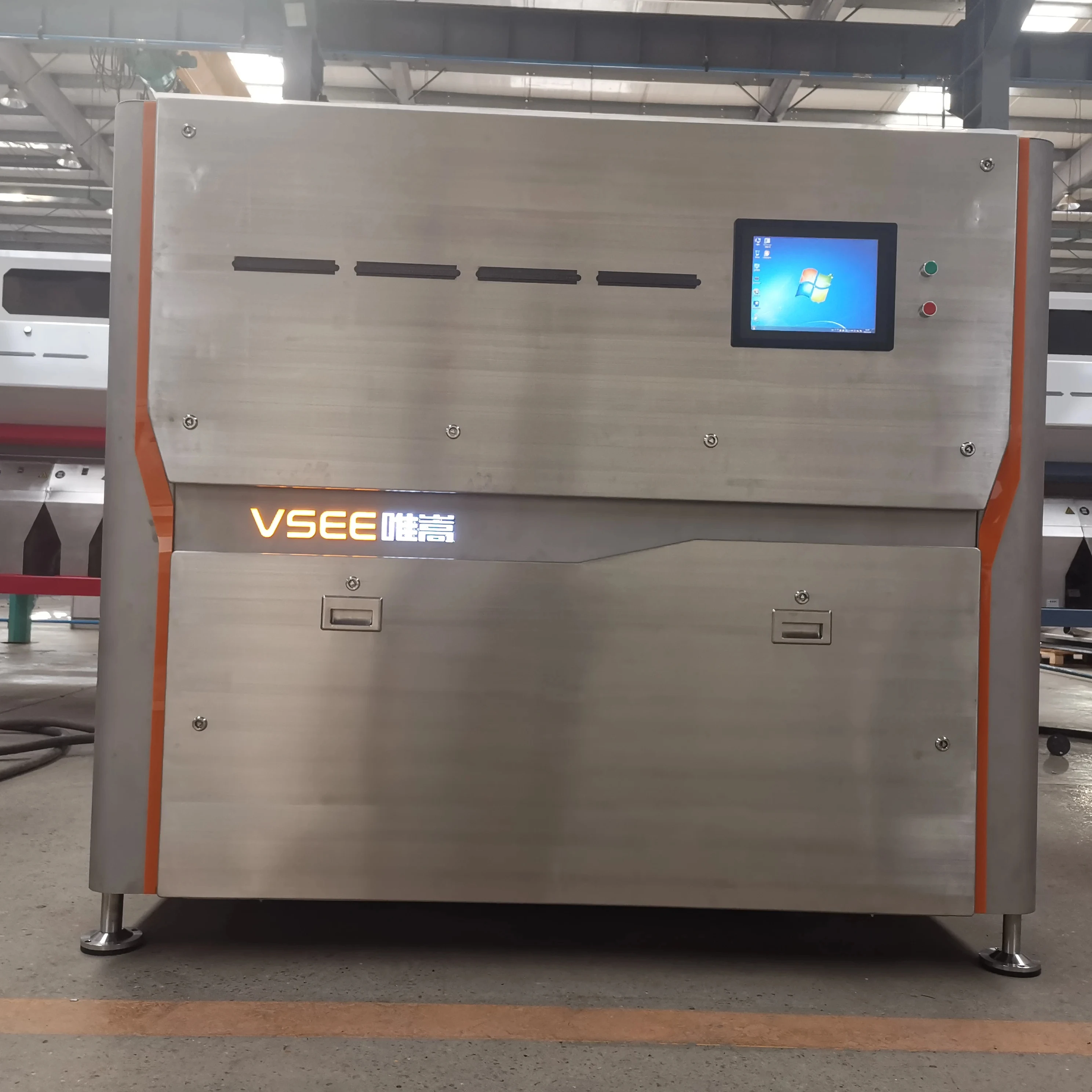Vsee Color sorting, plastic particle purification, spectral sensor color sorter