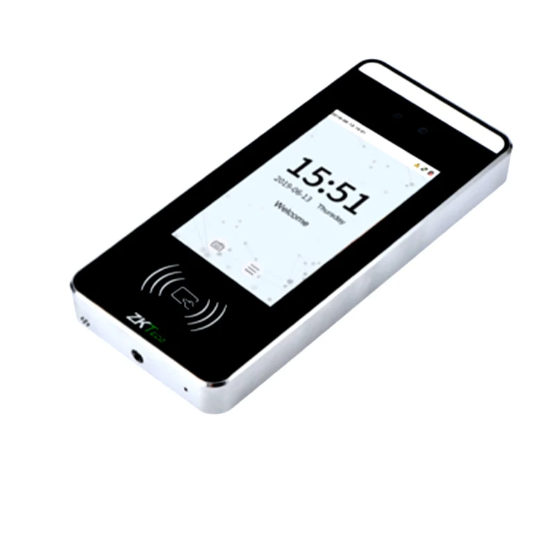 Zkteco office building facial recognition attendance access control machine facial recognition visual walkie talkie