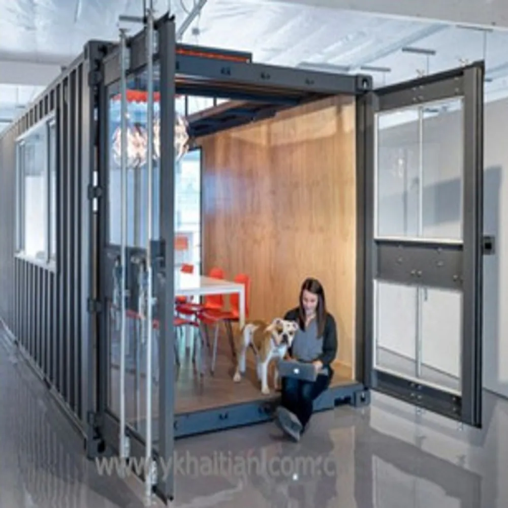 Container prefab restaurant Outdoor fast food kiosk mobile container coffee shop design