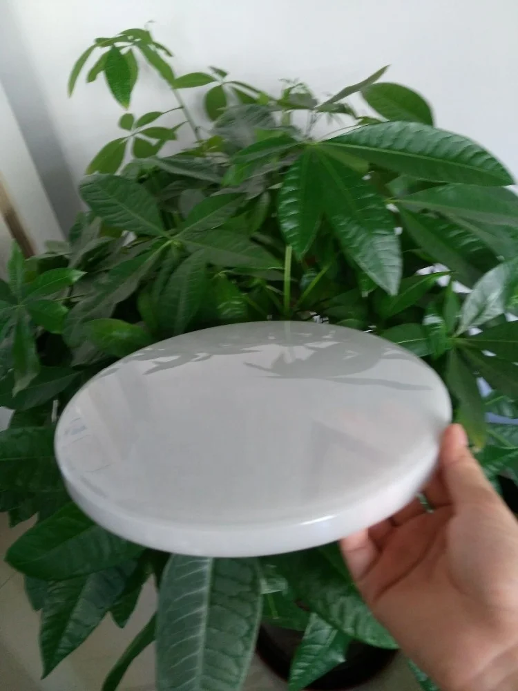 Custom LED Light PC Lampshade Lamp Shade Milky PC Plastic Vacuum Formed Round Light Cover