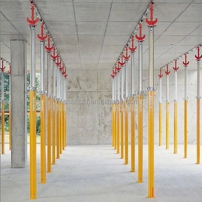 Solid Strength Aluminum Shoring Prop similar PERI shoring concrete formwork system strip slab props for construction