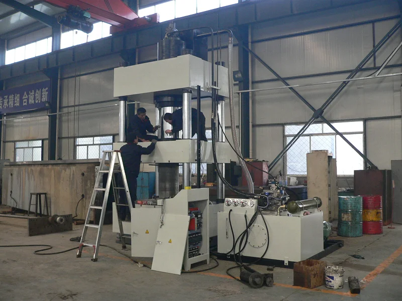 YW32-100TA three beam four column hydraulic press machine