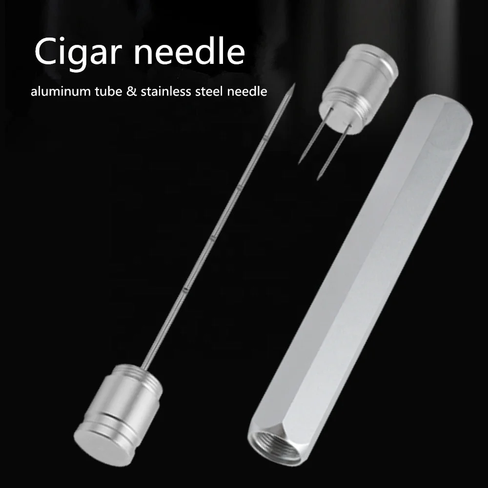 Аксессуары для сигар, роскошная шестиугольная призма, металлический инструмент для вытягивания сигар