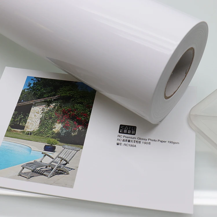 L&B Premium Resin Coated RC Waterproof Gloss Matt Satin Photo Paper Roll