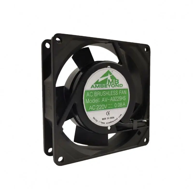 110 volt cooling fan 92mm x 25mm 220-240v 0.08/0.07a cooler supplier 4 threads