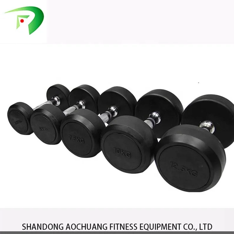 Premium PU urethane dumbbell with customized logo Commercial fitness equipment Factory direct sales new gym equipment for sale