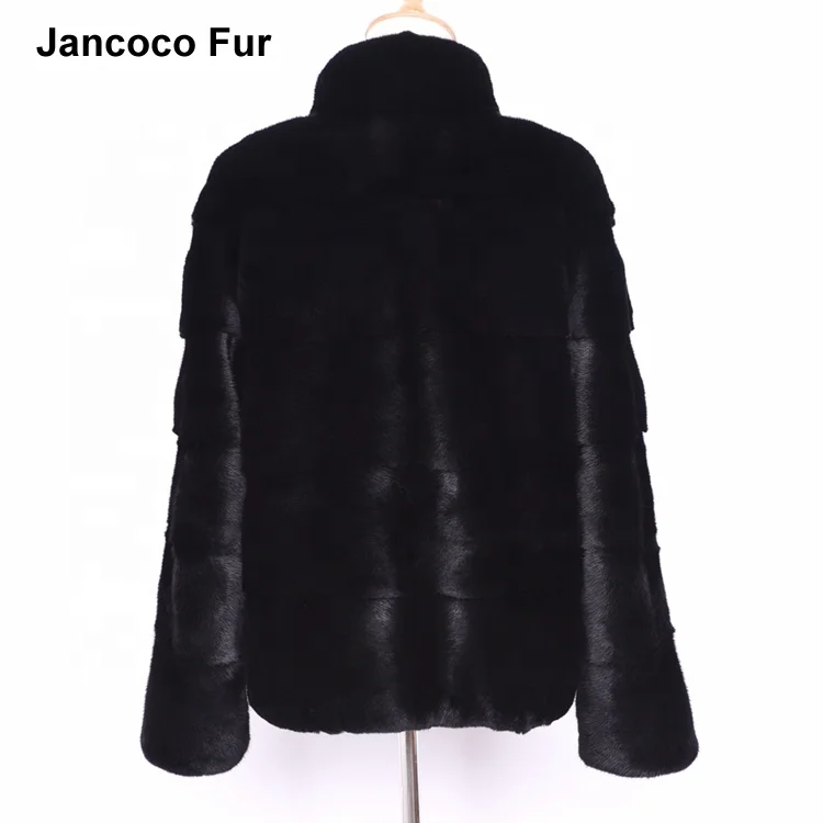 High Quality Luxury Mink Fur Jacket Winter Thick Warm Womens Genuine Mink Fur Coat