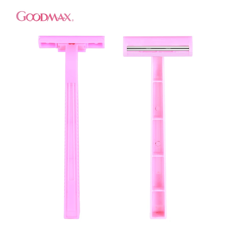 Maquinillas De Afeitar GoodMax Custom Color Disposable Men Safety Twin Blade Degradable Razor