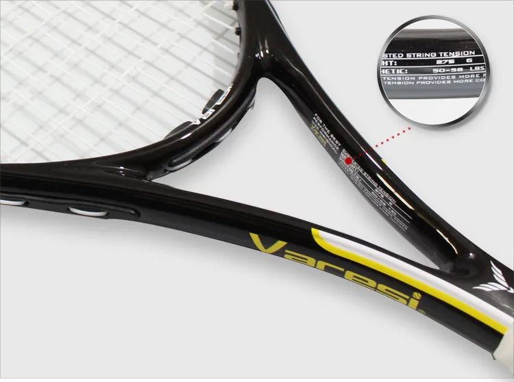 Carbon Aluminum Composite Adult 285g Training Tennis Racket