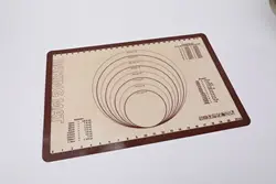 Round Backing Mat Non Stick Silicone Baking Mat Round Cooking Sheet For Microwave Oven Cooking Sheet