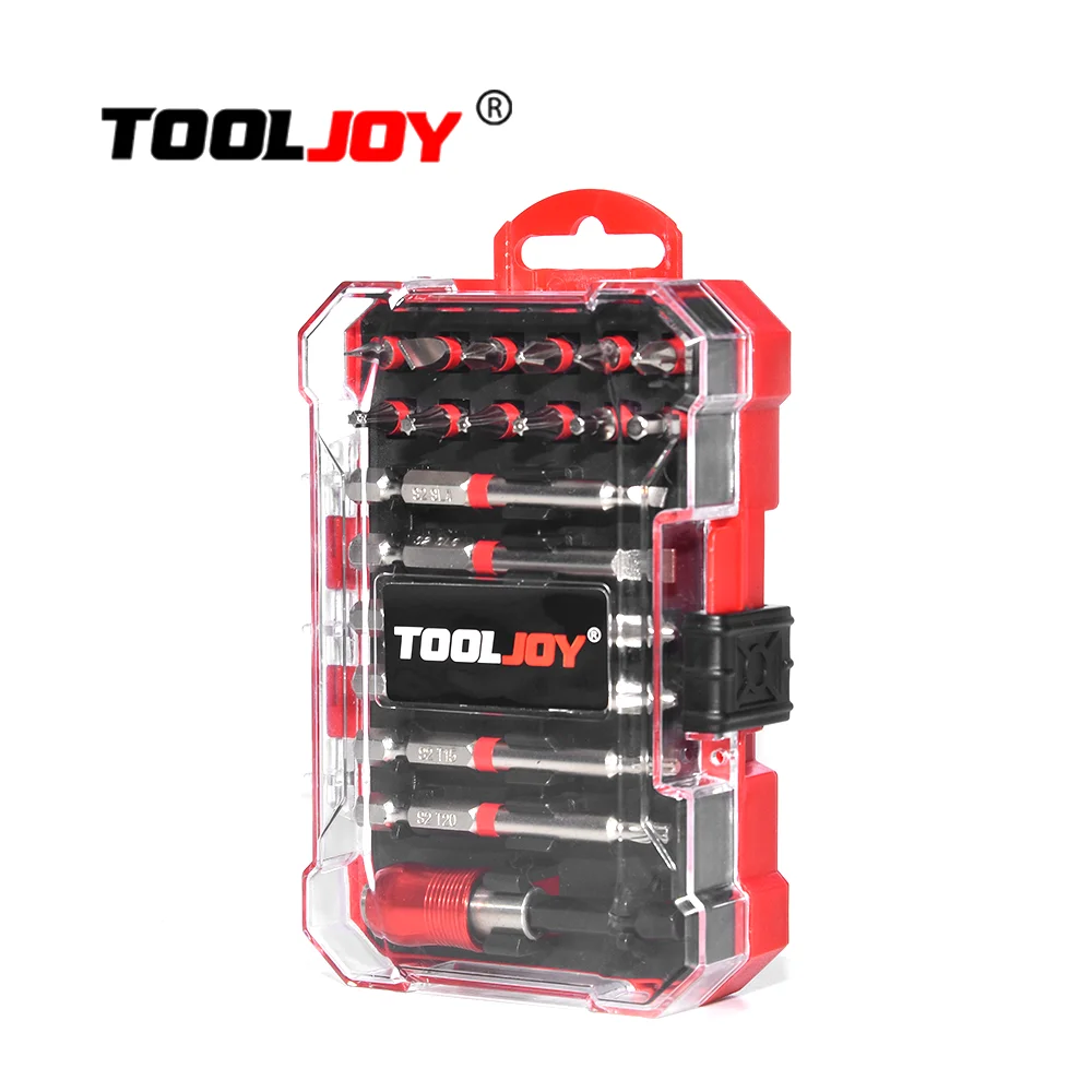 TOOLJOY 19pcs Best Magnetic Small Hex Screwdriver Bit Tool Kit Sets Bit Socket Set