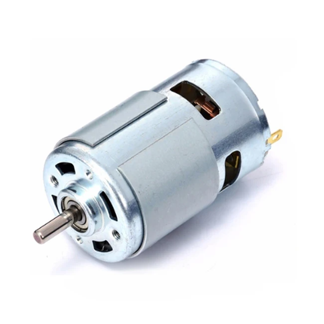 High efficiency 12v 24v dc 20000rpm 0.5 hp electric dynamo dc motor 775 for sale