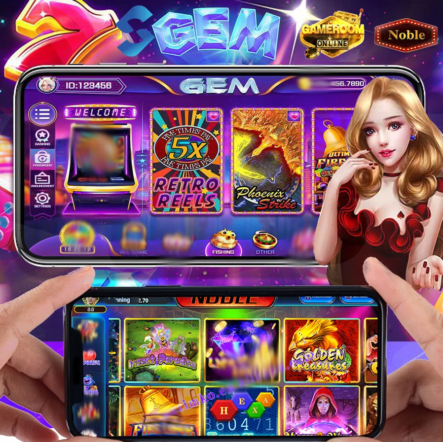 Новая модная онлайн-платформа для игр с рыбками различные игры Gem Joker Gameroom благородное популярное программное обеспечение