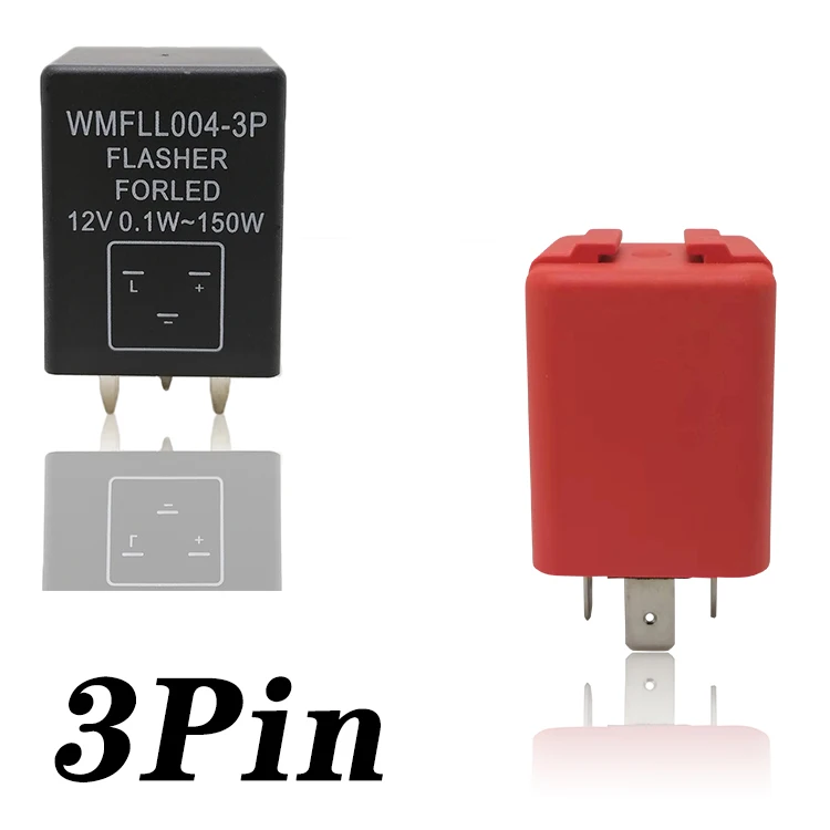 SKYEARTH Car Motorcycle 2 Pin LED Electronic Flasher for Turn Signal Indicator Blinker Light 2 pin led flasher relay wire