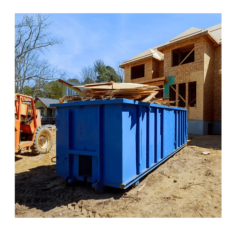 10 Cubic Meter Roll On Off Hook Lift Container Dumpster Container Hook Lift Customized Hook Lift Container