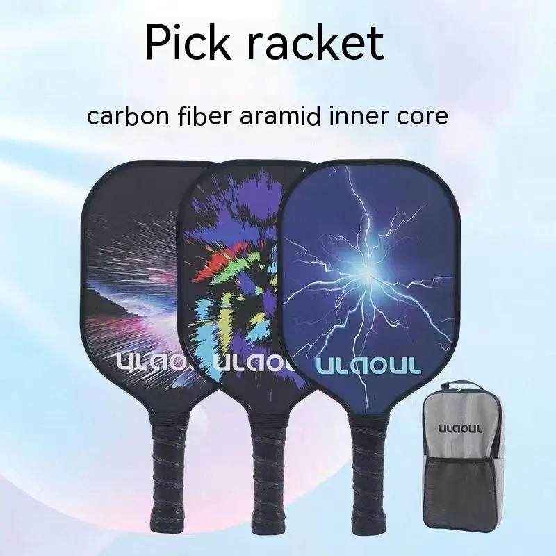 Wholesale Custom High Quality USAPA Approved Glass Graphite Thermoformed Unibody Toray T700 Raw Carbon Fiber Pickleball Paddles