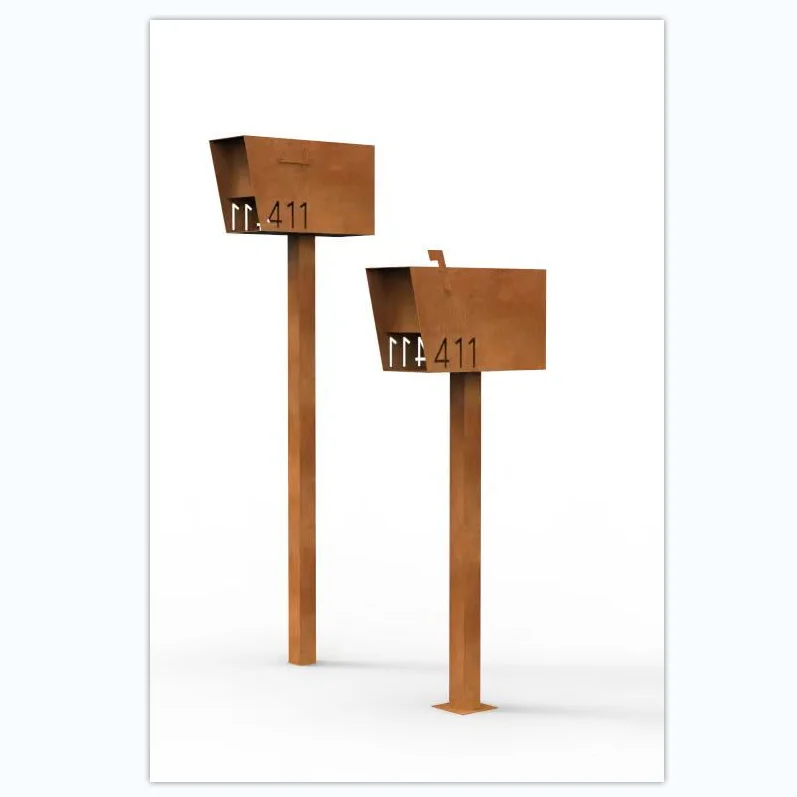 free standing mailboxes for garden number letterbox boxes mailbox private mailbox