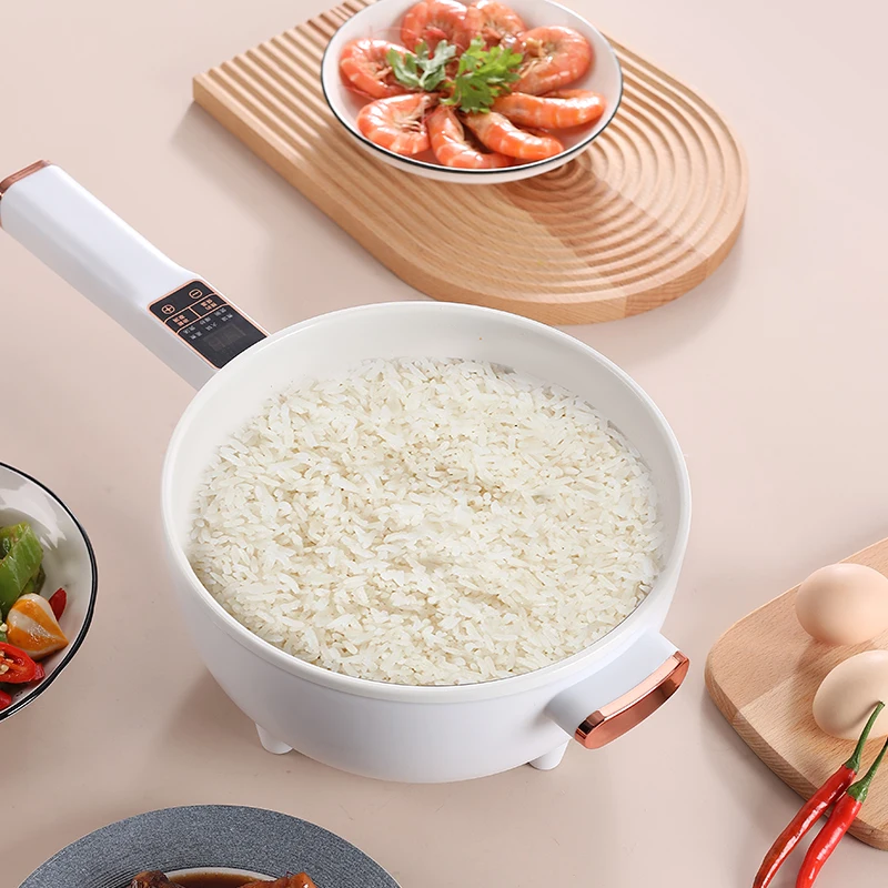 TOP Electric cooker household multi function 3L Can add steamer, and can add non-stick coating