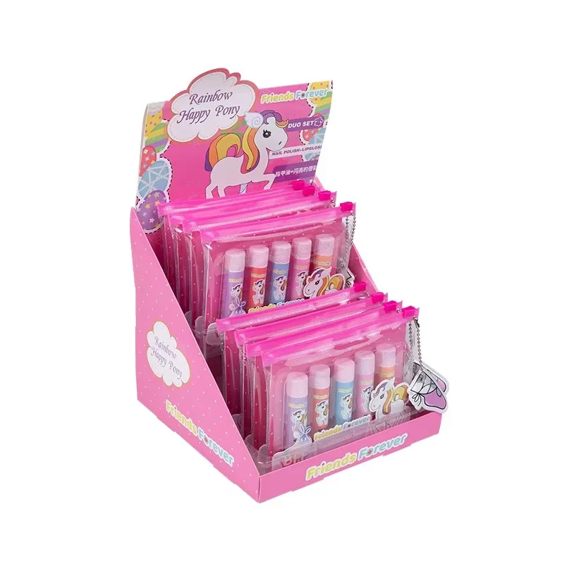 Fashion Beauty Play Set Toy Kid Lip Gloss New Product Makeup For Girls Kids Make Up Kit Girl