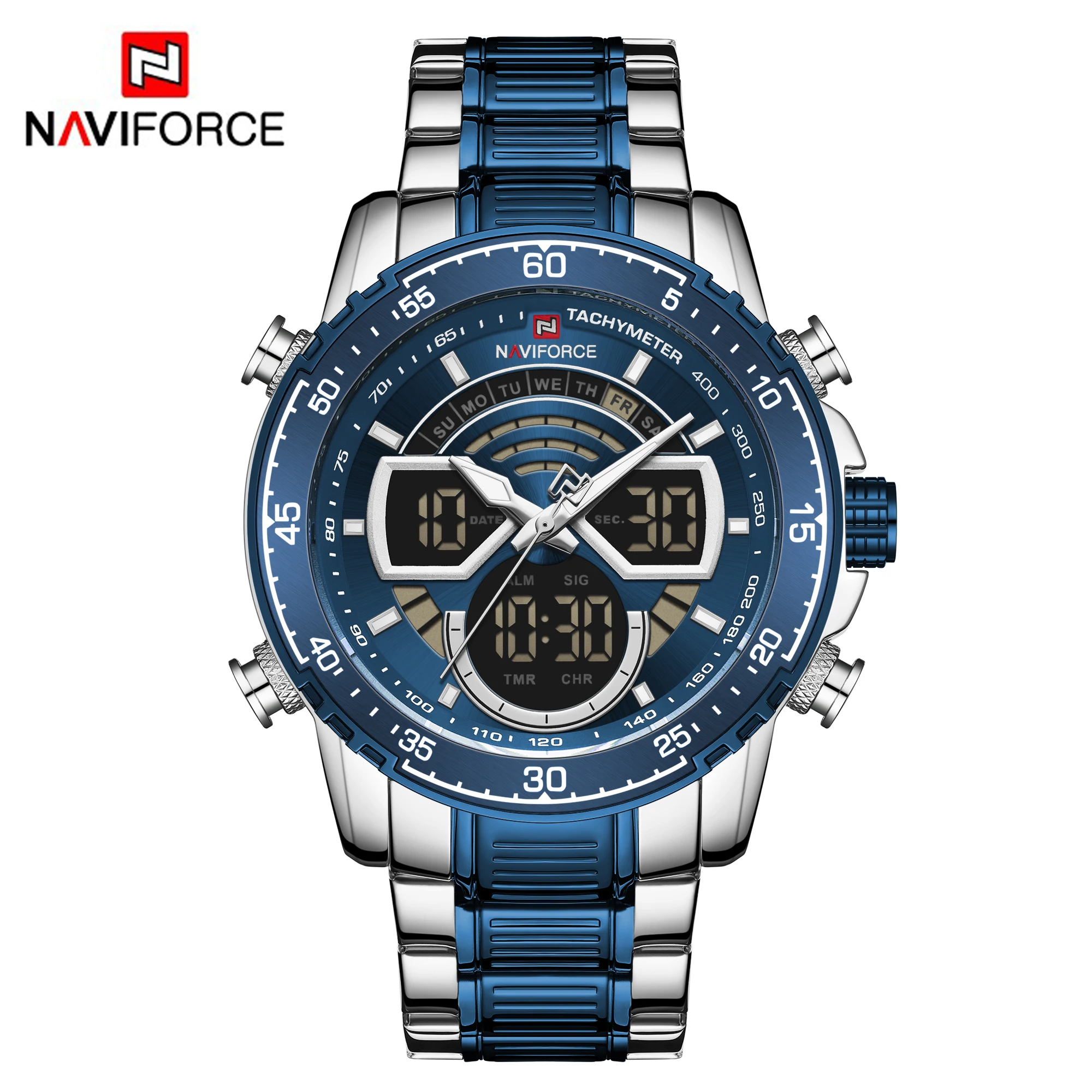 
NAVIFORCE watch 9189 chinese wholesale relojes hombre custom gold waterproof luxury wrist watches for men quartz digital watches 