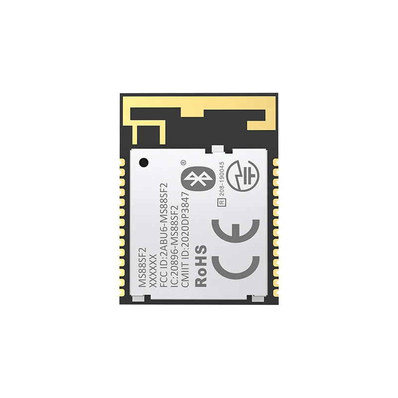 FCC CE BQB WPC ROHS Minewsemi MS88SF21 -Nordic nRF52833 Soc Bluetooth low energy  module 5.0 Thread Mesh  Zigbee