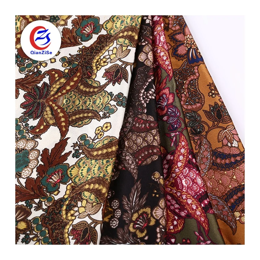 Мягкое и гладкое Тканое платье с принтом пейсли из пузырчатой ткани, атласная ткань из полиэстера