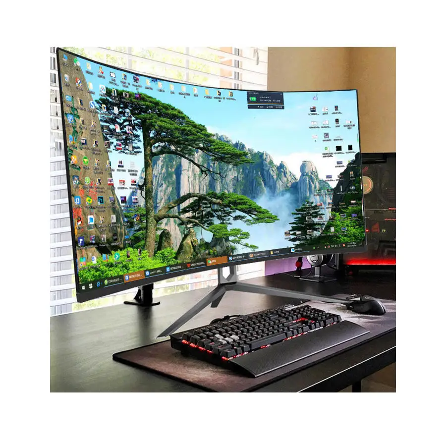 4k светодиодный игровой монитор 144 Гц 165 Dp лифтинг безрамочный 34 дюймов ЖК-Дисплей 24 дюйма дисплей 32 кривая 240 27