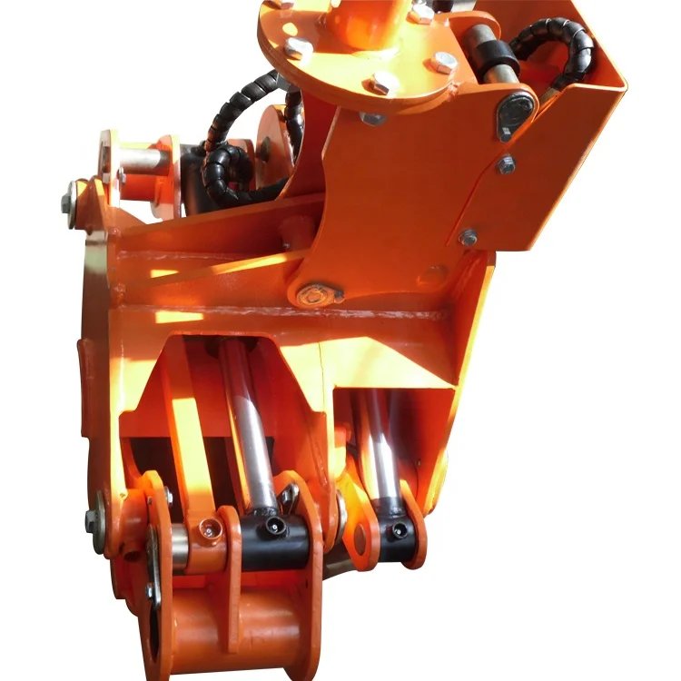 
Tree Shear Grab Cutting Machine Wood Timber Branch Shredder Trench Utility Cutter for Excavator Part 