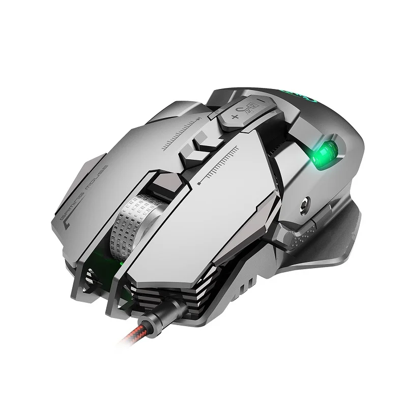  Программируемая Механическая игровая мышь BUBM 7D 6400 DPI