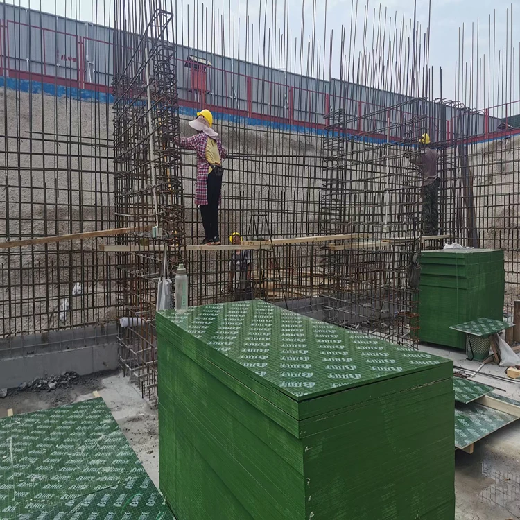 PP plastic wooden sheet 5x10 18 mm laminated plywood sheets