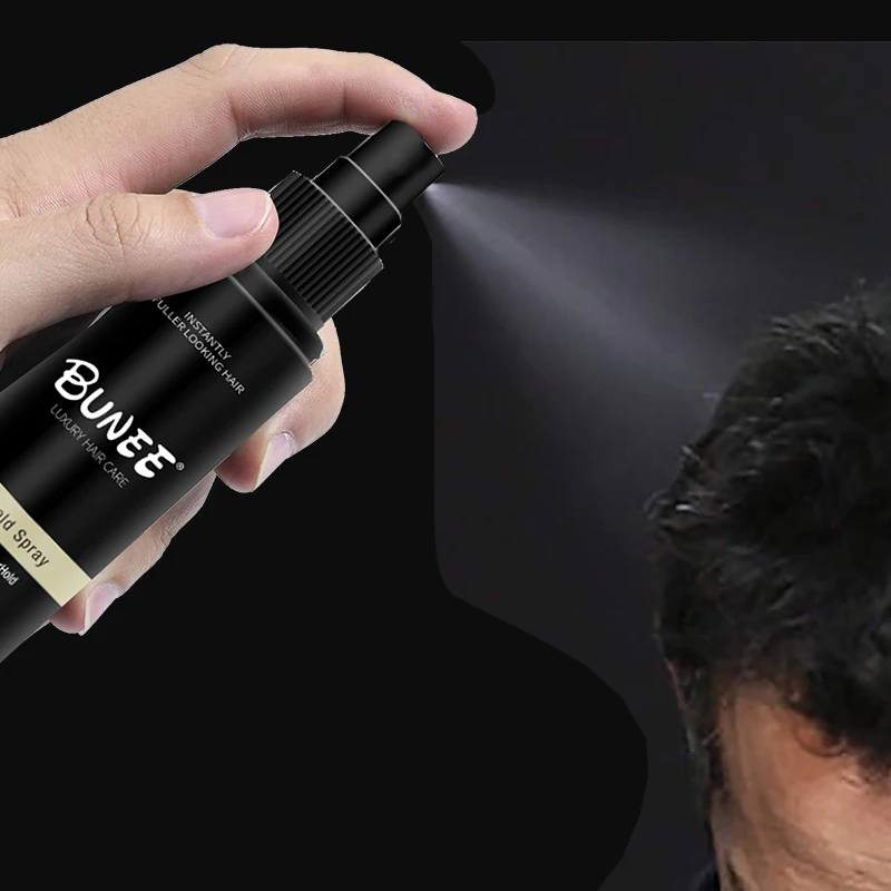 Black or White Bottle Luxury  Mist Hair Fiber Hold Spray Sea Salt Spray for Texture Hair