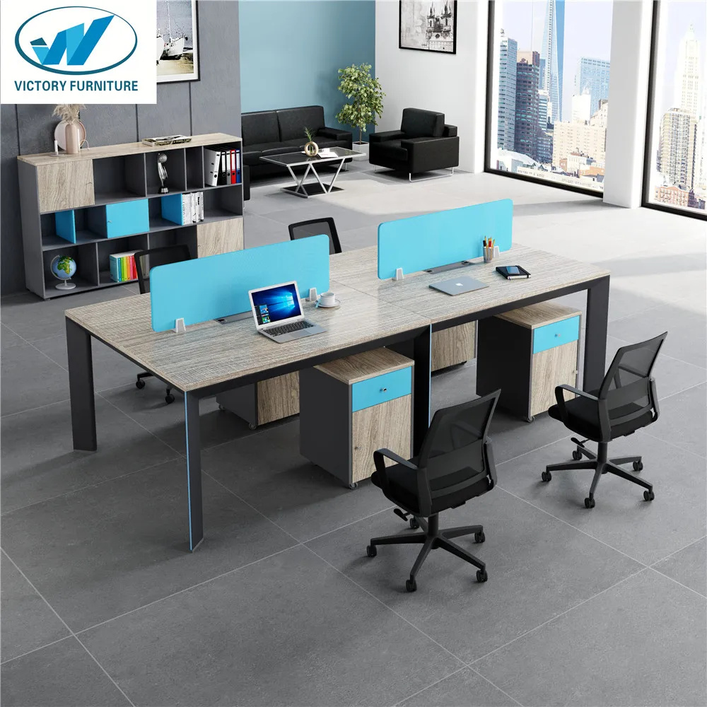
Modern office desk aluminium frame steel cubicles office workstation cubicle for 6 person workstation desk office furniture 