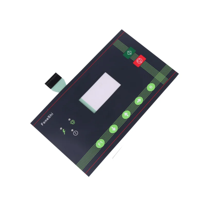 Adhesive Control Panel Embossed Material Polyester Snap Buttons Price Matrix Keyboard 3X3 Matrix Membrane Switch