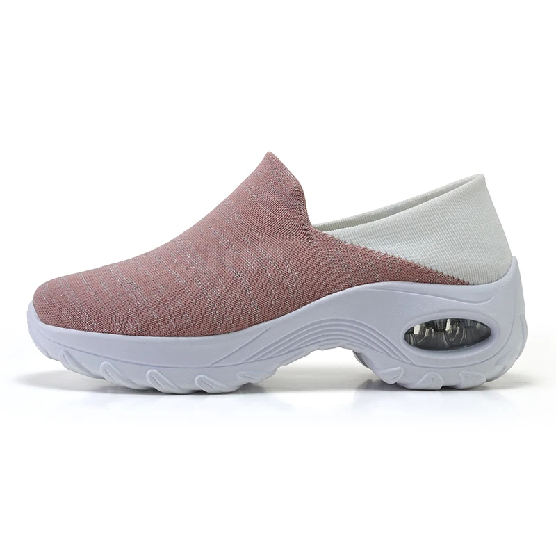 Air Cushion Heel Swing Rocking Shoes Casual Shoes Women Fashionable