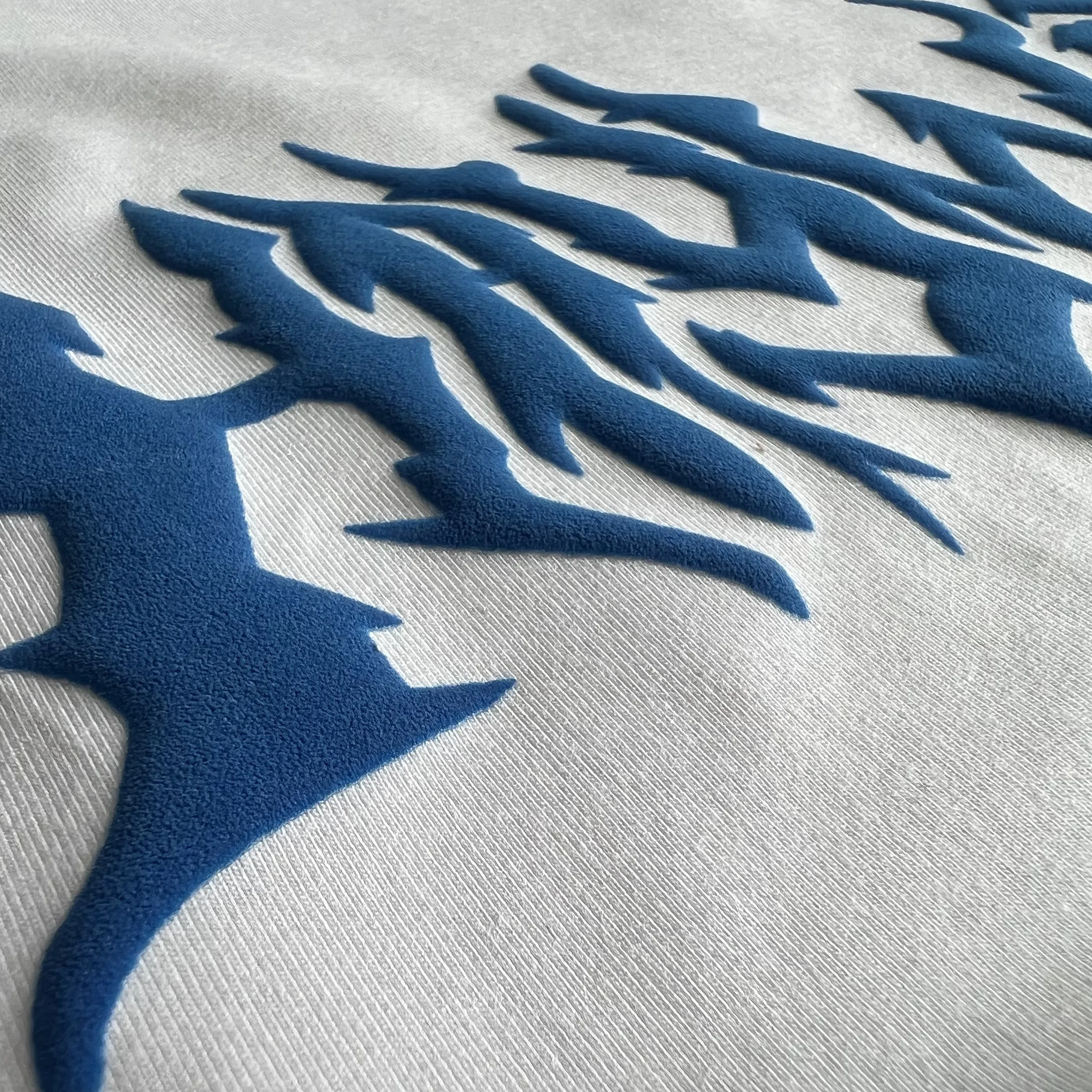 Custom High Quality 3D Puff Heat Transfer Vinyl Puffy Heat Transfer Pet Roll Film Dtf Printing Transfer For Garments