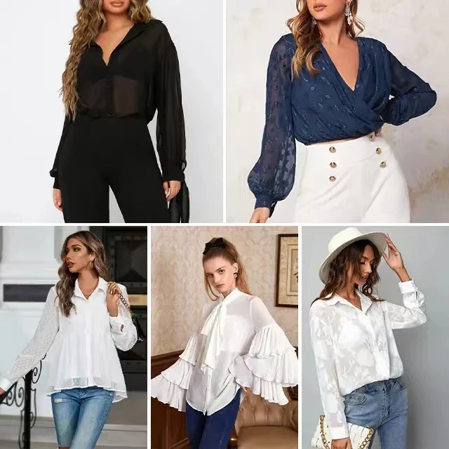 2024 Stock dresses tops T-shirts pants Mix and match products, brand new and used clothes