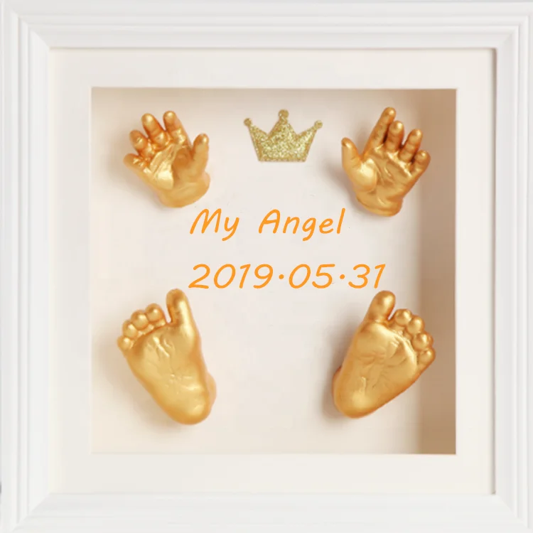 Keepsake 3d Casting Hand Moulding Kit Baby Handprint 3D Casting Kit alginate powder and plaster powder