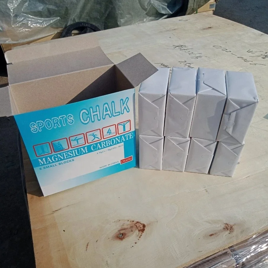 Lecheng Sport gym chalk block climbing weight lifting anti slip magnesium chalk